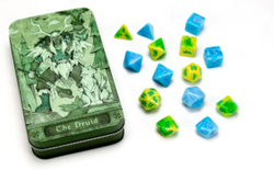 RPG Class Dice: Character Set Tin