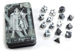 RPG Class Dice: Character Set Tin