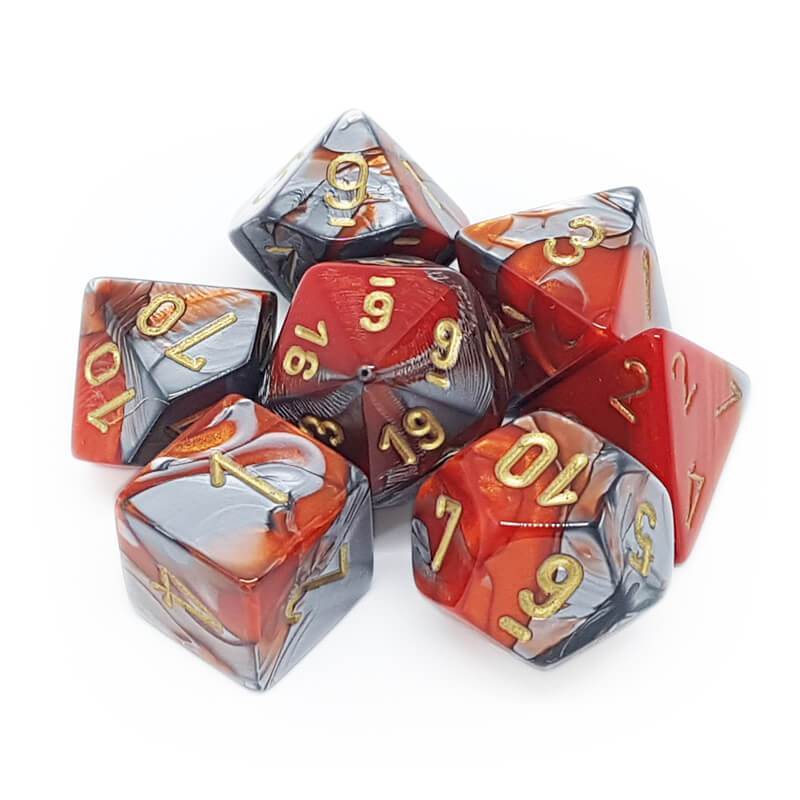 CHESSEX: D6 Gemini™ DICE SETS - 16mm