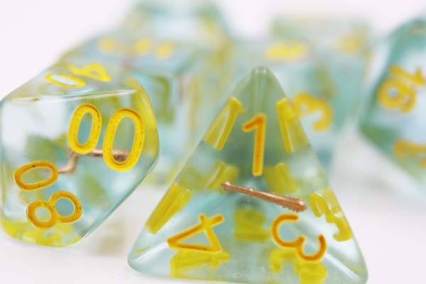 Cleric's Mace RPG Dice Set