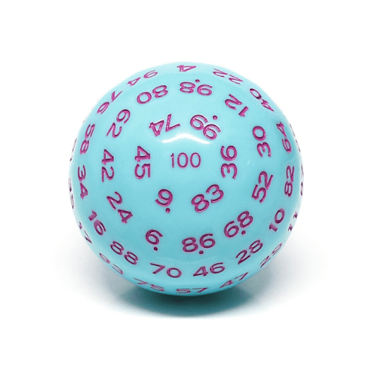 100 SIDED DIE - BLUE JAY D100