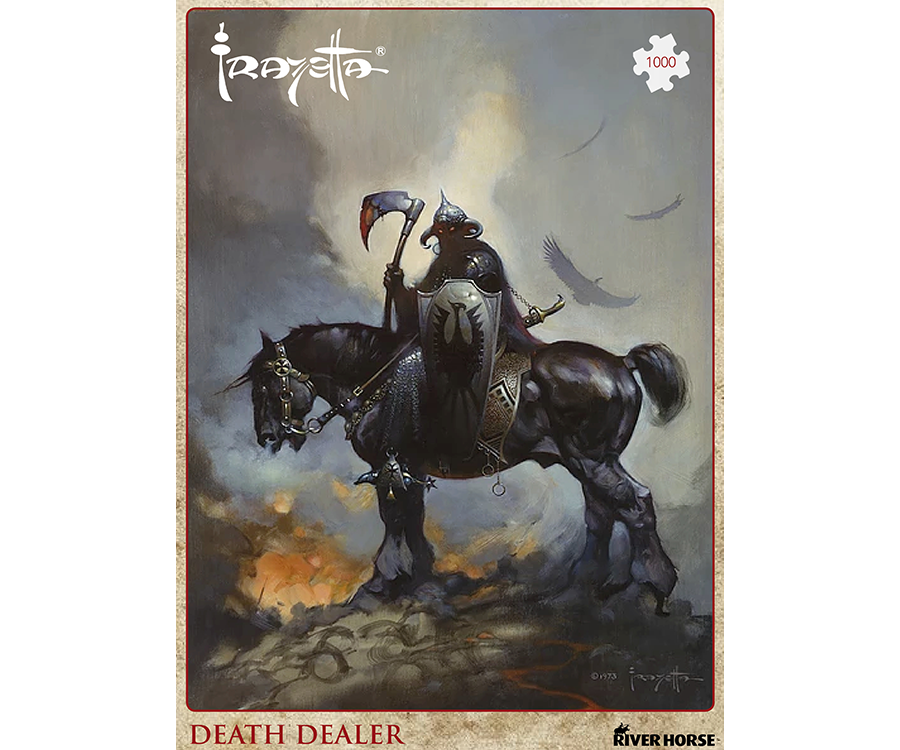Frazetta Artwork Puzzle: Death Dealer