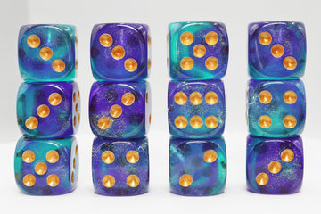 Hocus-Pocus Glitter - 12 piece Pip D6's
