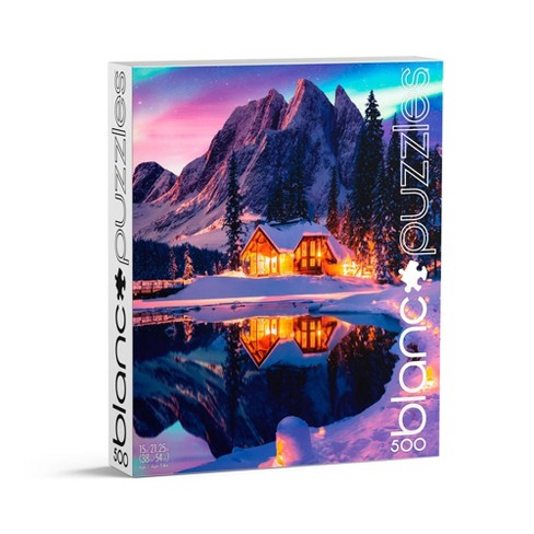 Jigsaw Puzzle: Northern Lights Blanc 500 Pieces