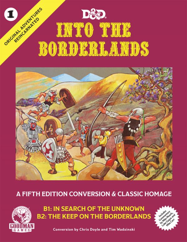 Original Adventures Reincarnated: #1 Into the Boarderlands