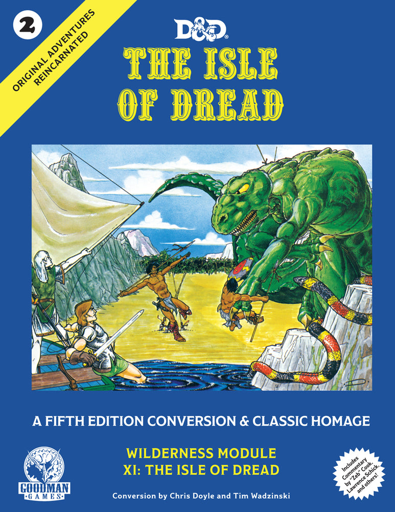 Original Adventures Reincarnated: #2 The Isle of Dread