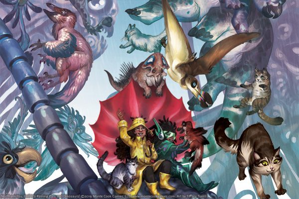 No Thank you, Evil: Its Raining Cats and Dinosaurs