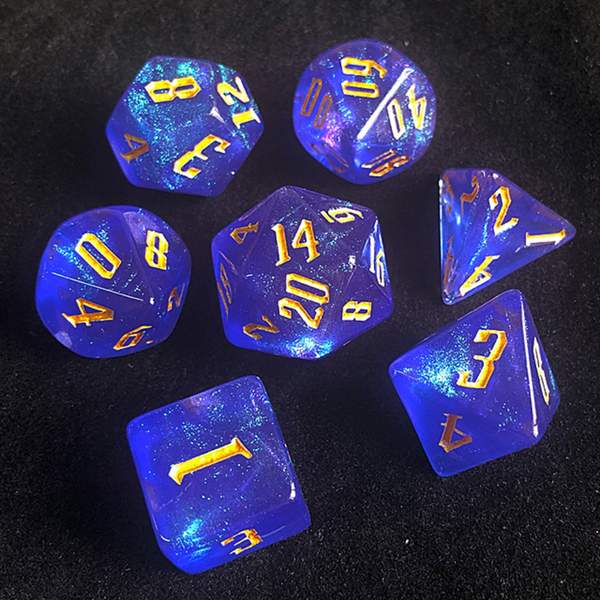 Magician's Wand RPG Dice Set