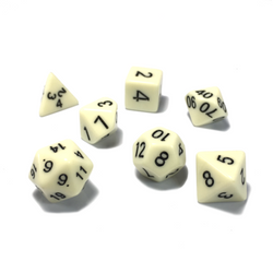 Red King Classic Opaque Dice Set