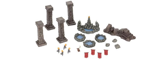 Painted Minis: WZK: Painted Pools & Pillars