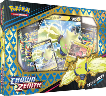 Pokemon TCG: Crown Zenith Collection Case (Regieleki V or Regidrago V)