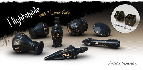 PHD: The Rogue 7-Dice Set