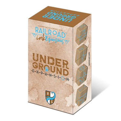 Railroad Ink Challenge Underground Expansion Pack