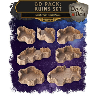 Masters of the Universe: The Board Game - 3D Pack: Ruins Set