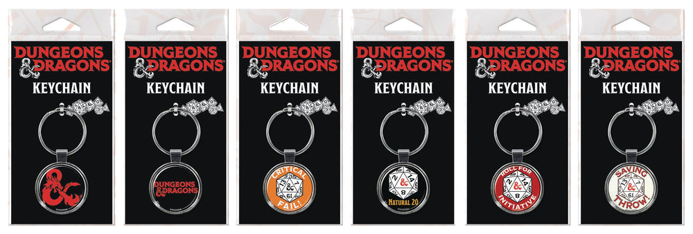 Dungeons & Dragons Keychains