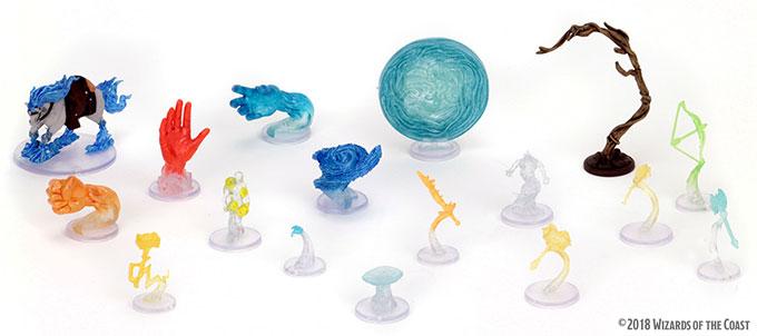 D&D Minis: IR: Spell Effects: Arcane Fury & Divine Might