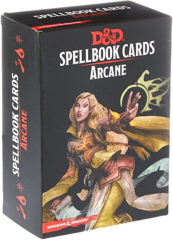 Dungeons and Dragons RPG: Spellbook Cards - Arcane Deck (253 cards)