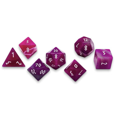 Pink Striped Agate  - RPG Set