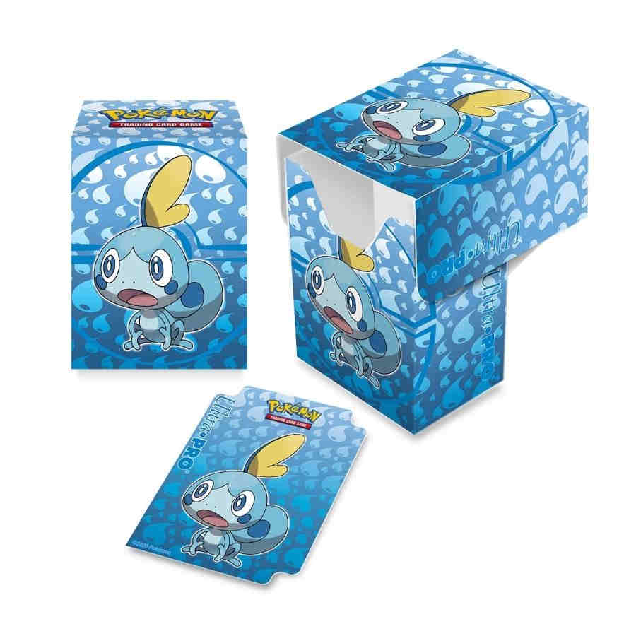 ULTRA PRO: POKEMON DECK BOX - SWORD AND SHIELD: GALAR STARTERS - SOBBLE