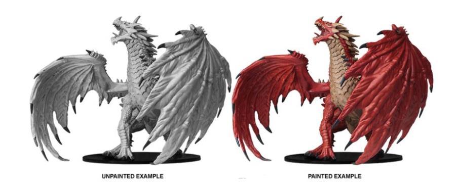 Unpainted Minis: PF: Gargantuan Red Dragon