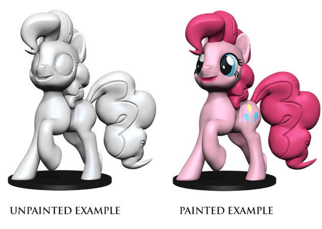 Unpainted Minis: W01: MLP: Pinkie Pie