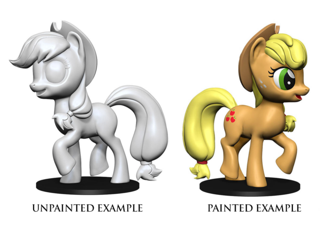 Unpainted Minis: W01: MLP: Apple Jack