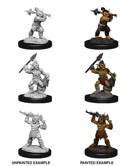 Unpainted Minis: W12: D&D: Goblins & Goblin Boss