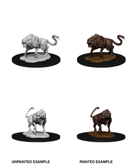 Unpainted Minis: W12: D&D: Leucrotta