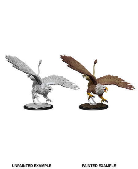Unpainted Minis: W12: D&D: Diving Griffon