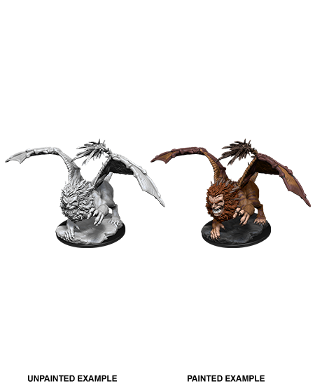 Unpainted Minis: W12: D&D: Manticore