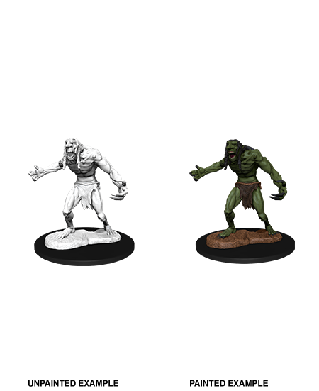 Unpainted Minis: W12: D&D: Raging Troll