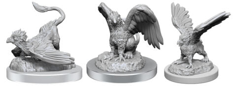 Unpainted Minis: W17: D&D: Griffon Hatchlings