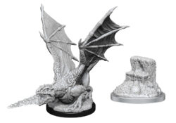 D&D Nolzur’s Marvelous Miniatures: White Dragon Wyrmling