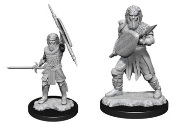 Unpainted Minis: W13: D&D: Human Fighter Male