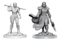 D&D Nolzur’s Marvelous Miniatures: Orc Fighter Female
