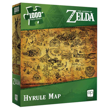 Zelda Hyrule Map Puzzle