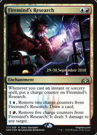 Firemind's Research [Guilds of Ravnica Promos]