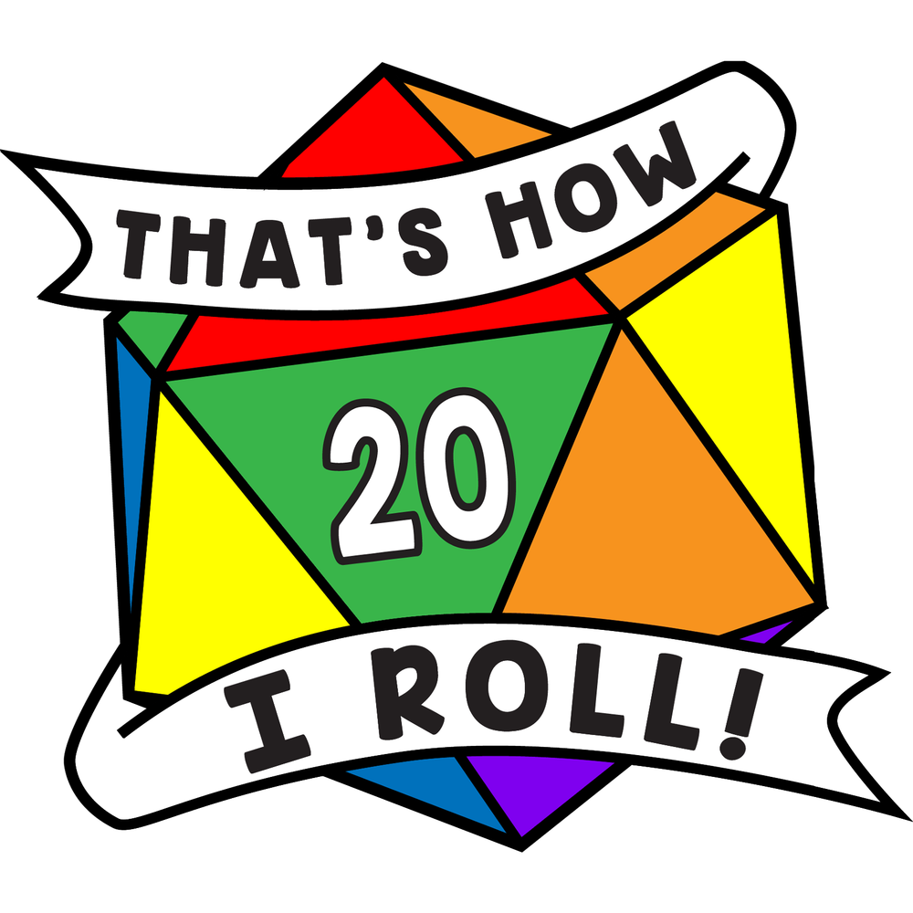 That's How I Roll Pride Stickers