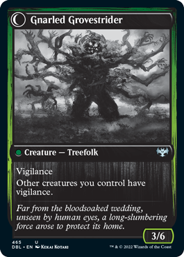 Dormant Grove // Gnarled Grovestrider [Innistrad: Double Feature]