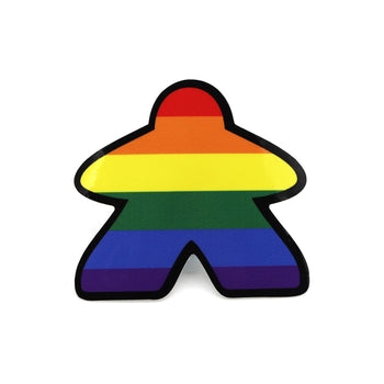 Meeple Pride Sticker