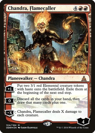 Chandra, Flamecaller [Oath of the Gatewatch Promos]