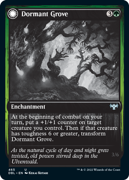 Dormant Grove // Gnarled Grovestrider [Innistrad: Double Feature]