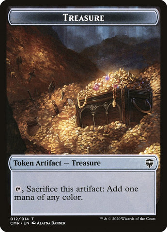 Copy (013) // Treasure Token [Commander Legends Tokens]