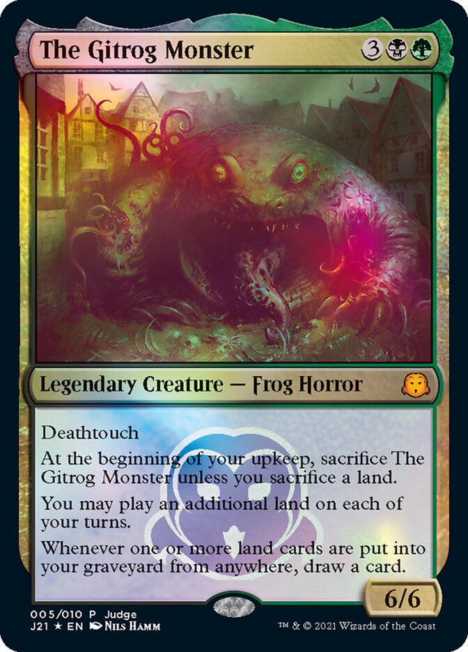 afr mtg cards The Gitrog Monster [Judge Gift Cards 2021]