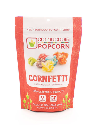Cornfetti Rainbow Popcorn-  (V & GF) Signature Bag