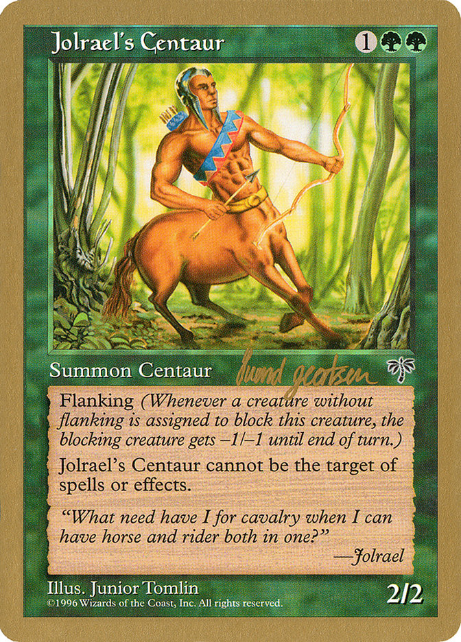 Jolrael's Centaur (Svend Geertsen) [World Championship Decks 1997]