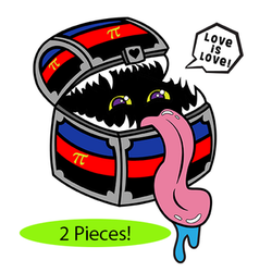 Enamel Mimic 2-Piece Pride Pins