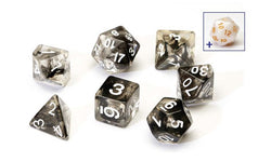 SD: Transparent Resin 7 Dice RPG Set