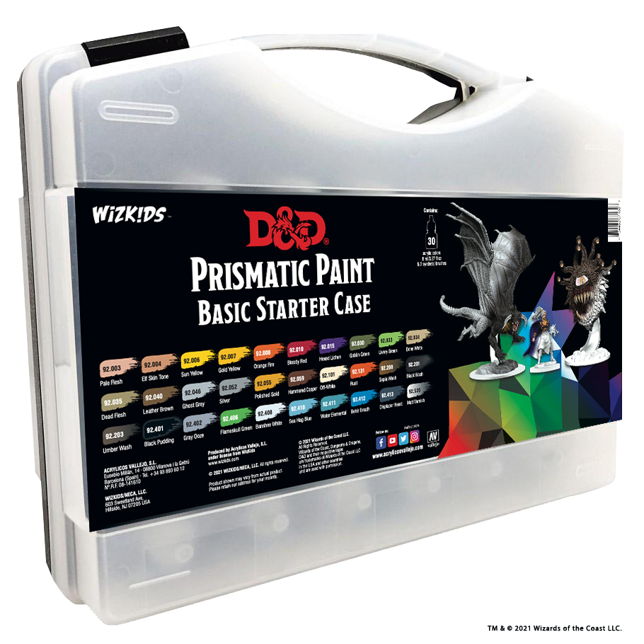 Paint Set: D&D 
Prismatic Paint- Basic Starter 
Case