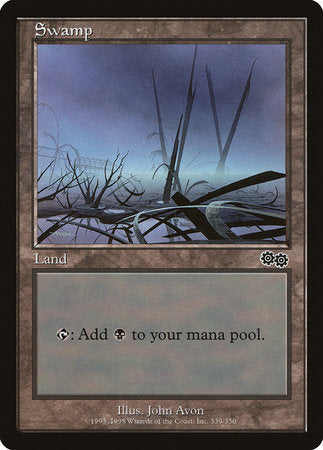 Swamp (339) [Urza's Saga]